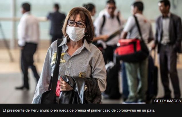 Coronavirus: Colombia, Costa Rica y Perú confirman sus primeros casos de covid-19