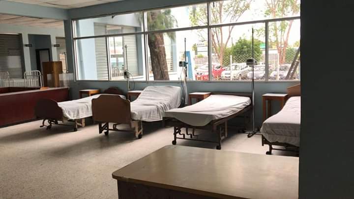 Amplían sala de atención a pacientes sospechosos de COVID-19 en el hospital Santa Teresa