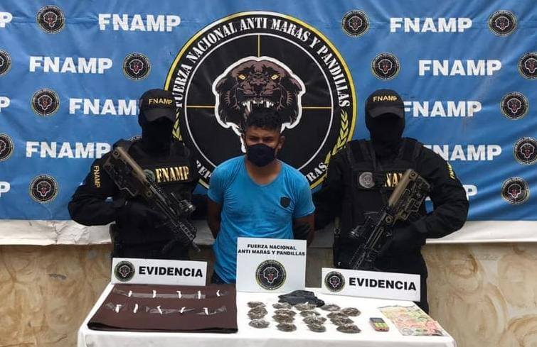FNAMP captura a uno de los encargados del programa de venta y distribución de droga para el grupo criminal Mara Salvatrucha MS-13