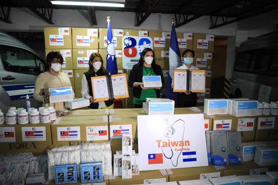 China-Taiwán se suma a la «Gran Movilización contra la COVID-19” impulsada por el Gobierno de Honduras