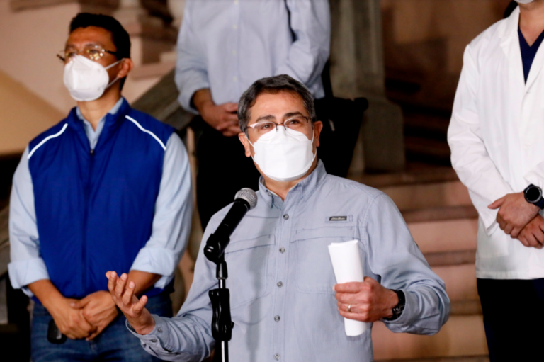 Presidente Hernández: Abordaje de la pandemia en Honduras es reconocido mundialmente
