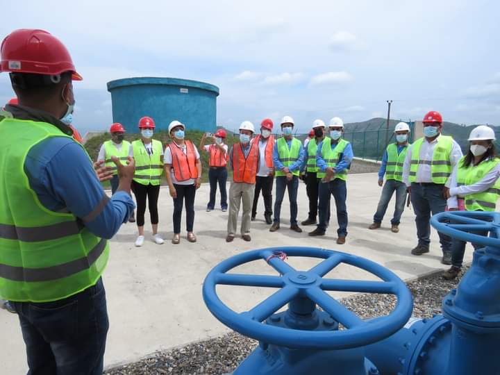 Alcalde de Comayagua comparte experiencia con autoridades de COACEHL sobre el manejo de la planta potabilizadora de agua