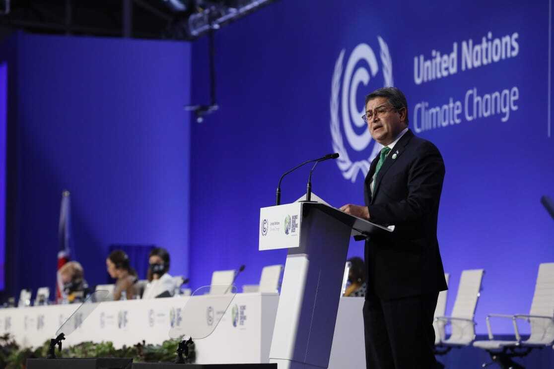 Presidente Hernández ante más de 200 líderes mundiales en la COP26: “Los resultados deben ser hoy, el mañana no existe para hacerle frente al cambio climático”