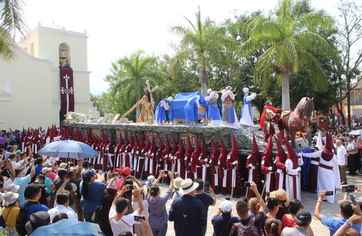 Comayagua esta lista para volver a celebrar la Semana Santa con sus tradicionales alfombras y procesiones