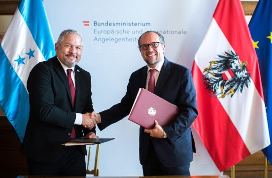 Honduras firma Memorándum de Entendimiento con Austria