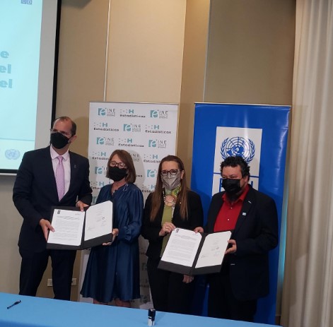 INE y PNUD firman acuerdo de cooperación para fortalecimiento institucional