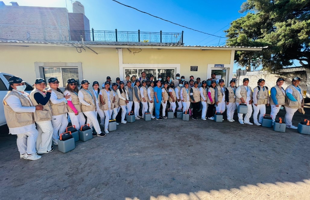 Directora departamental de salud  de Comayagua, Dra Edna Orellana reporta exito en vacunación