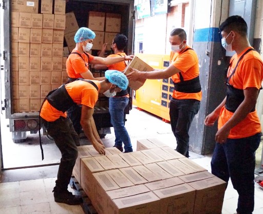 UNILEVER donó más de 160 toneladas de alimentos y productos a familias hondureñas en el 2022