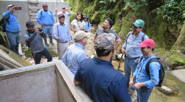 Corporación Municipal de Comayagua supervisa avances del nuevo macroproyecto de agua potable que tendrá la ciudad