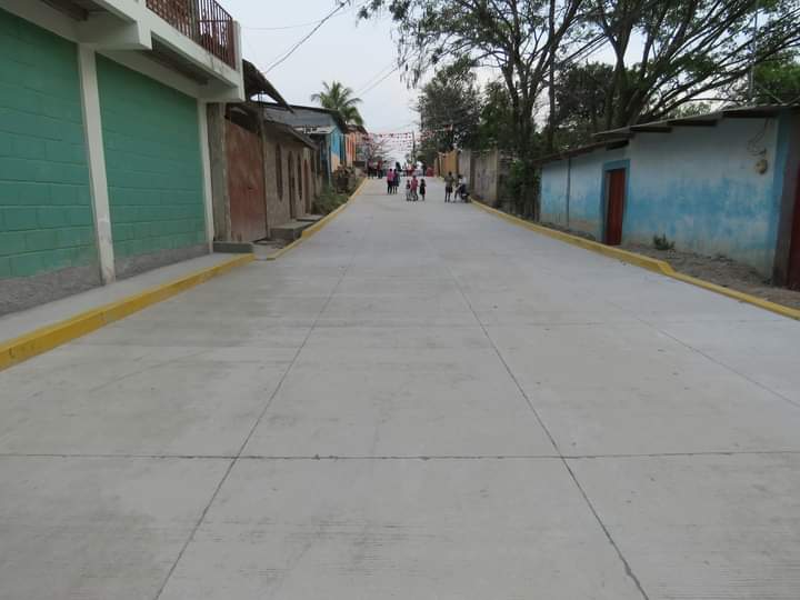 Alcaldía de Comayagua inaugura proyecto de pavimentación en la colonia 21 de abril