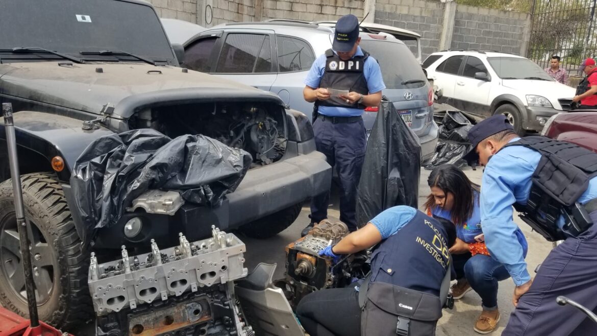 Más de 250 vehículos fueron inspeccionados por agentes de la DPI en diferentes autolotes de la capital