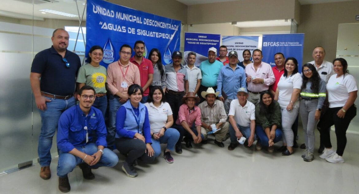 Juntas de Agua de Lempira y Siguatepeque participaron en taller «Fortaleciendo las juntas de agua en zona periurbanas y urbanas»